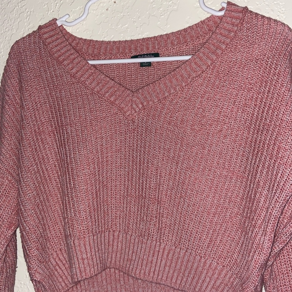 Cropped Pink Wild Fable Sweater